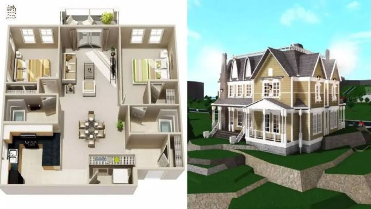 Best Bloxburg House Layout 2 Story: Cheap, Modern & Family Designs